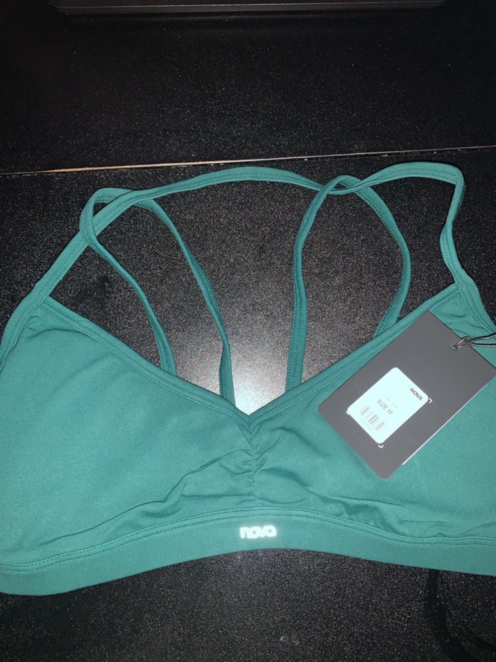 aerie Teal Strappy Bralette
